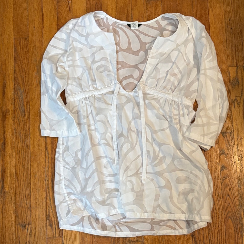 J. Crew White Blouse